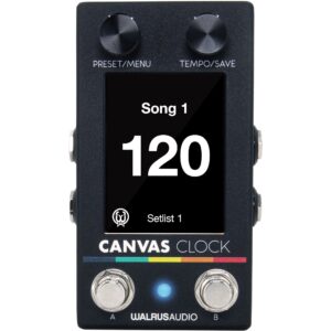 Walrus Audio Canvas Clock sync pedaal