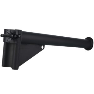 Showgear Outrig boom arm met klem voor truss-installatie, zwart