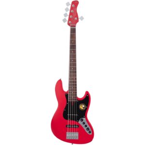 Sire Marcus Miller V3 2nd Gen 5-String Red Satin 5-snarige elektrische basgitaar