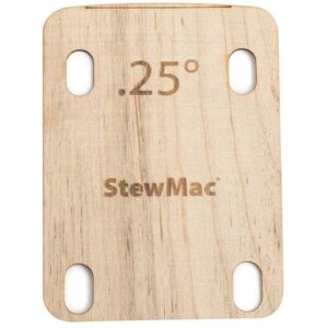 StewMac SM2135-025 shim nek 0,25 graden