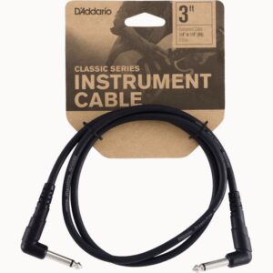 D'Addario PW-CGTPRA-03 Classic Series Patch Cable haaks 90 cm
