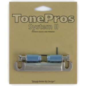 TonePros T1Z Nickel Metric Locking Stop Tailpiece