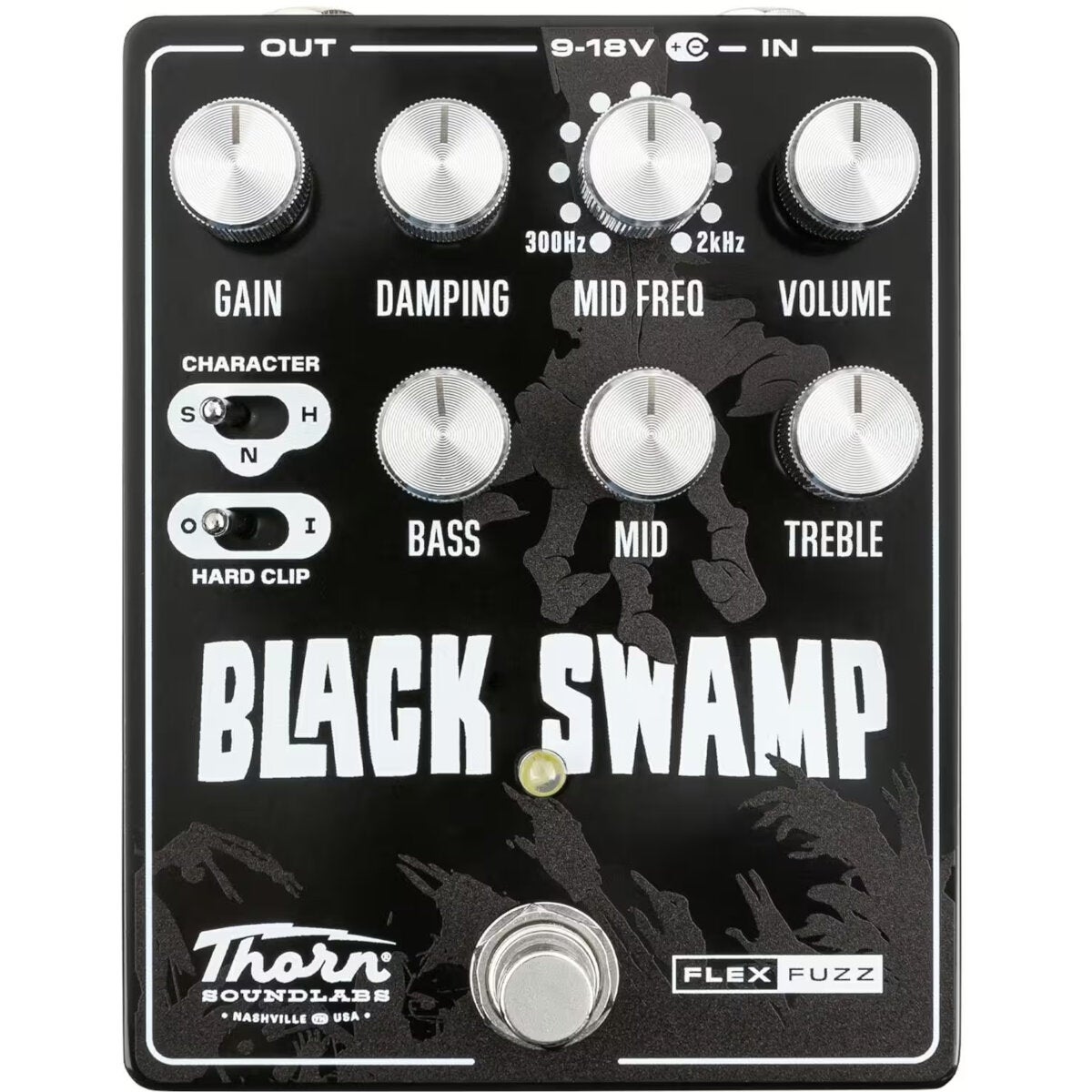Thorn Soundlabs Black Swamp - Flex Fuzz effectpedaal