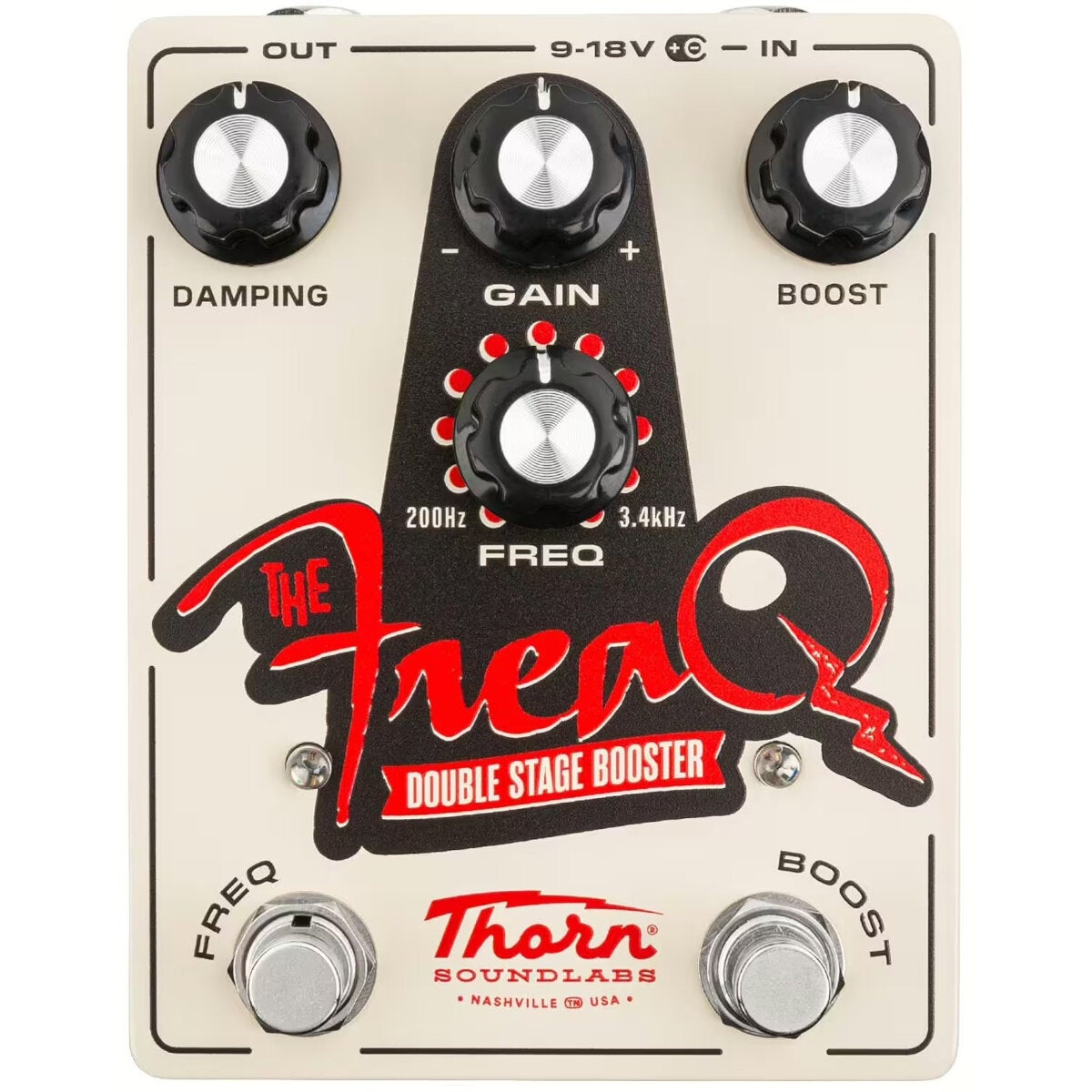 Thorn Soundlabs The FreaQ - Double Stage Booster effectpedaal