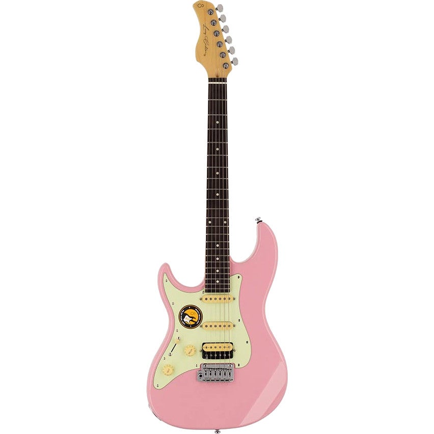 Sire Larry Carlton S3L Pink linkshandige elektrische gitaar