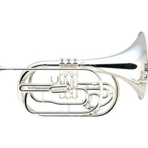 Yamaha YHR-302MS hoorn voor marcheren verzilverd