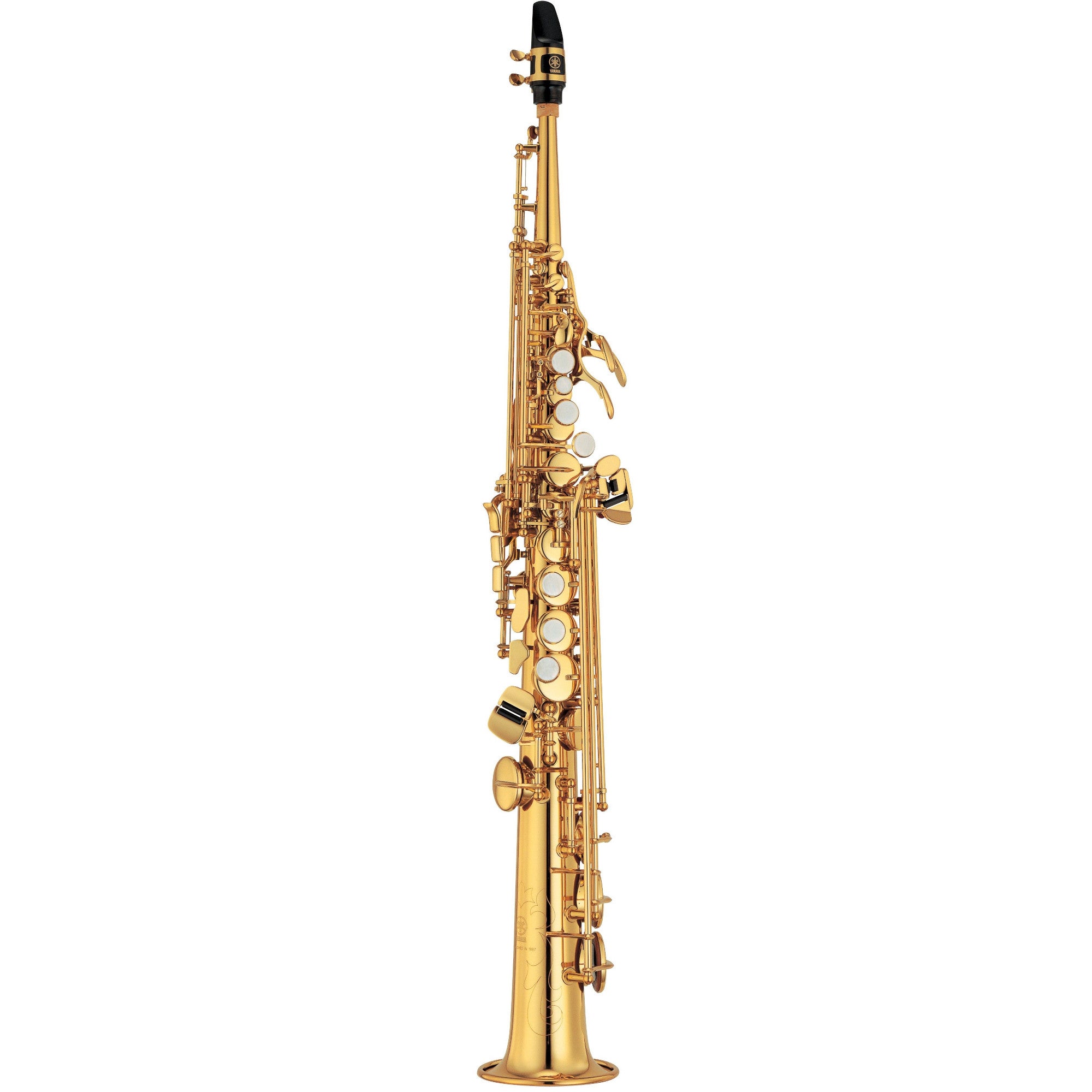 Yamaha YSS-475SII sopraansaxofoon verzilverd