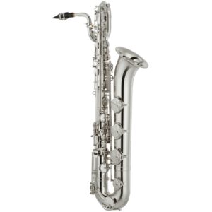 Yamaha YBS-62S professionele baritonsaxofoon verzilverd