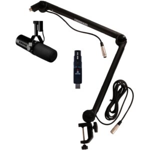 Shure SM7dB + Devine MicCon XLR podcast bundel