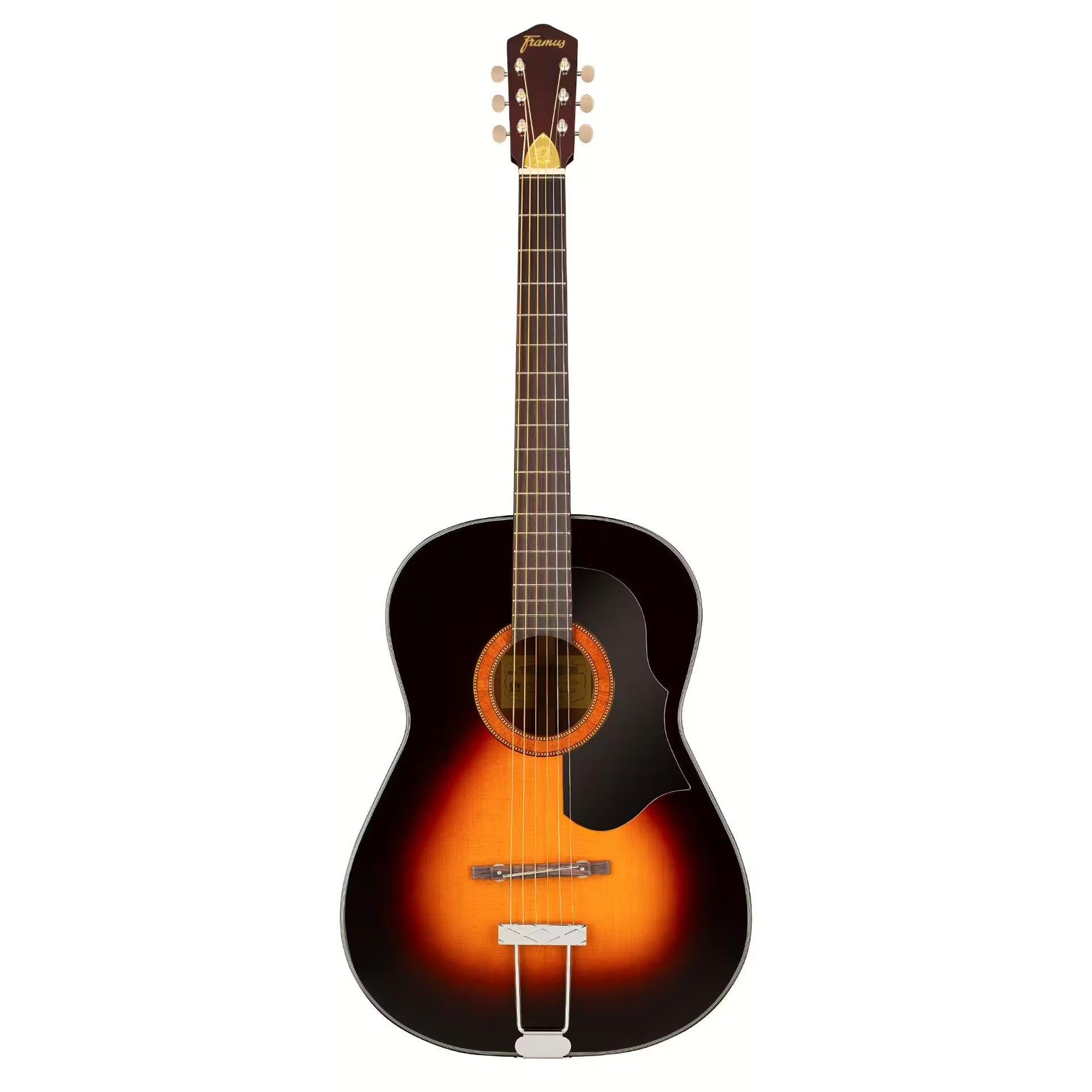 Framus 05/024 Vintage Hootenanny 12-String Sunburst High Polish 12-snarige westerngitaar met koffer
