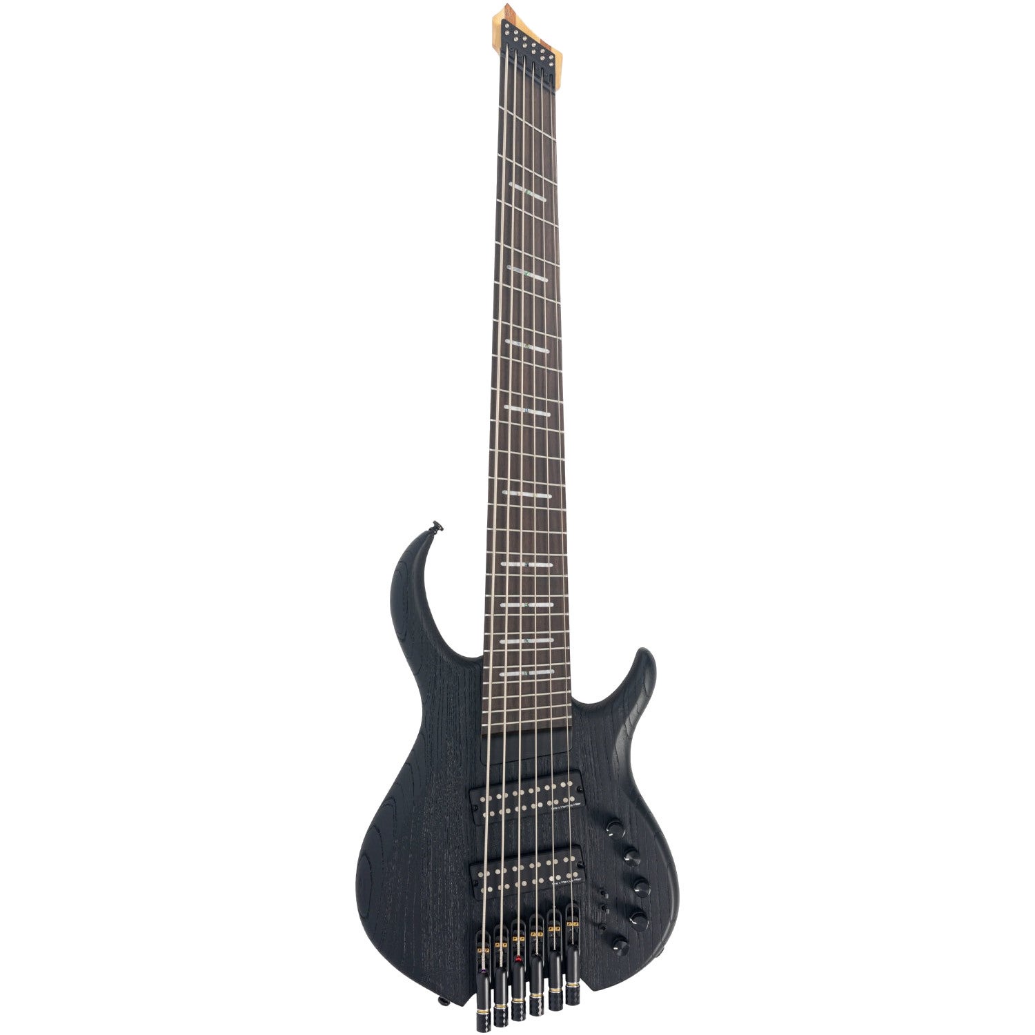 Sire Marcus Miller M6H 6-String Sandblasted Black 6-snarige headless elektrische basgitaar met gigbag