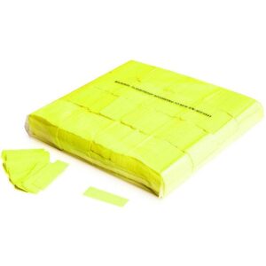 Magic FX CON09YL SF confetti 55 x 17 mm bulkbag 1kg fluor geel