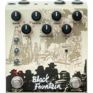 Old Blood Noise Endeavors Black Fountain Stereo Cream oil can delay effectpedaal