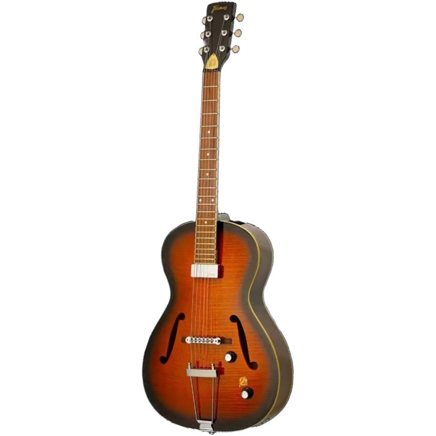 Framus 5/51 Studio Honey Sunburst Transparent High Polish semi-akoestische gitaar