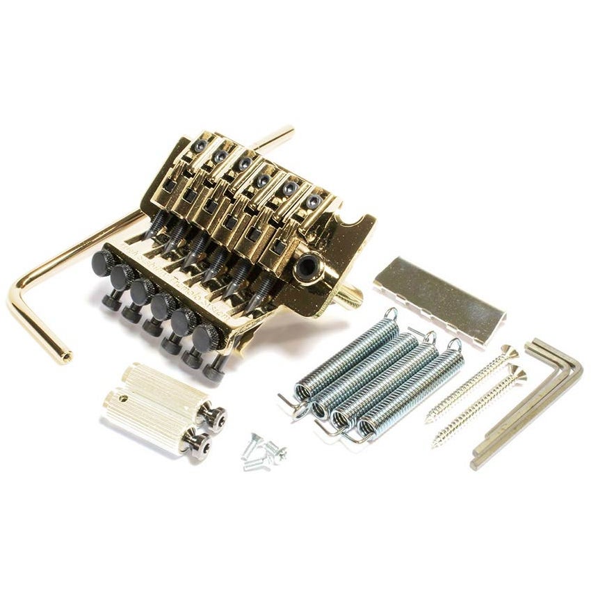 Gotoh GE1996T36GG locking tremolosysteem, 36 mm (gold)