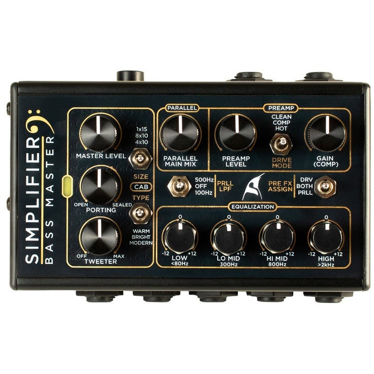 DSM & Humboldt Simplifier Bass Master basgitaar voorversterker