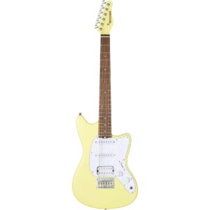 Mooer MLT10 Guitar Candy Yellow elektrische gitaar met gigbag