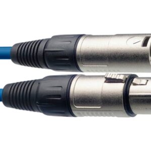 Stagg SMC6CBL XLR Blauw