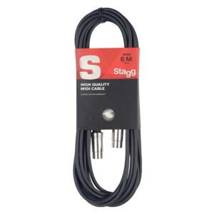 Stagg SMD-6 Midi Kabel Met Metalen Connector