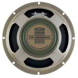 Celestion G10 Greenback gitaar luidspreker 10 inch 30W 8 ohm