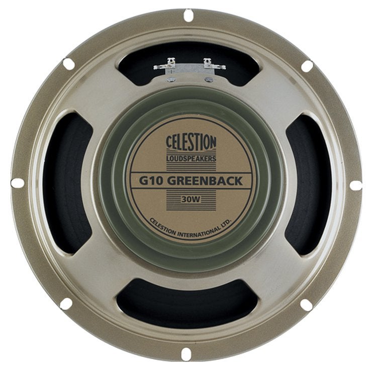 Celestion G10 Greenback gitaar luidspreker 10 inch 30W 8 ohm