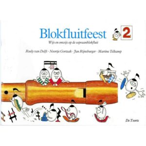 De Toorts Uitgeverij Blokfluitfeest 2 educatief boek