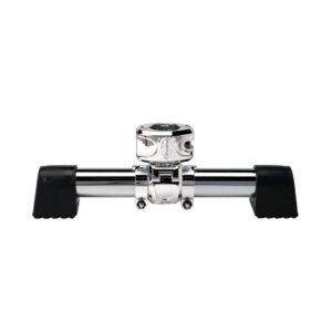 Gibraltar Hardware SC-GCSQCMTLA kleine rackvoet chrome koppeling