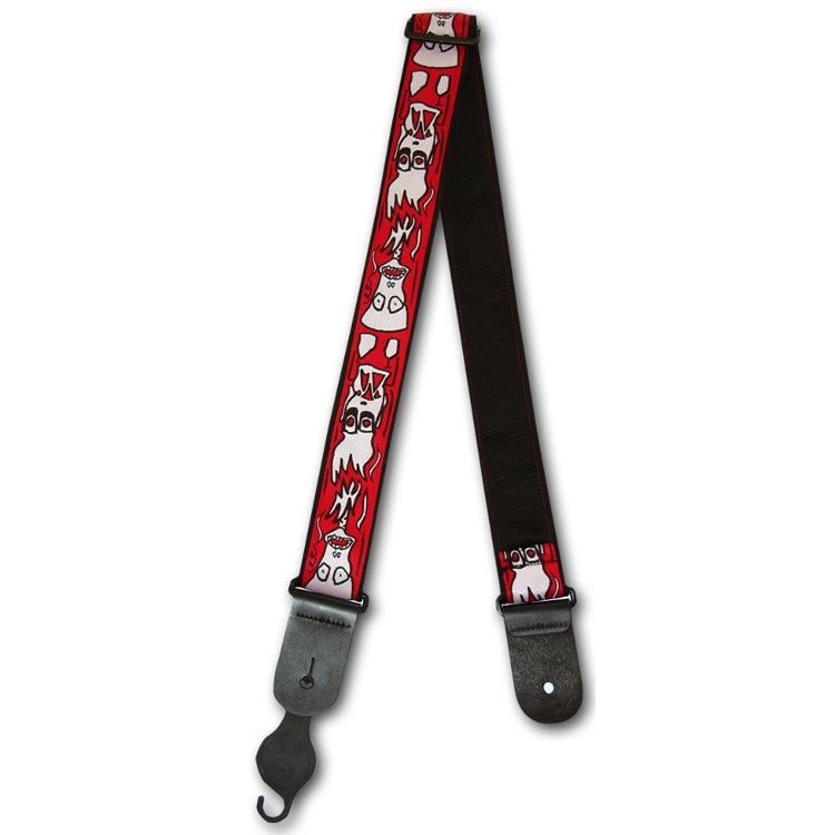 D'Addario 50JS02 50mm gitaarband Joe Satriani Up in Flames