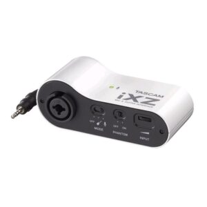 Tascam iXZ microfoon- en gitaarinterface voor iPad/iPhone/iPod