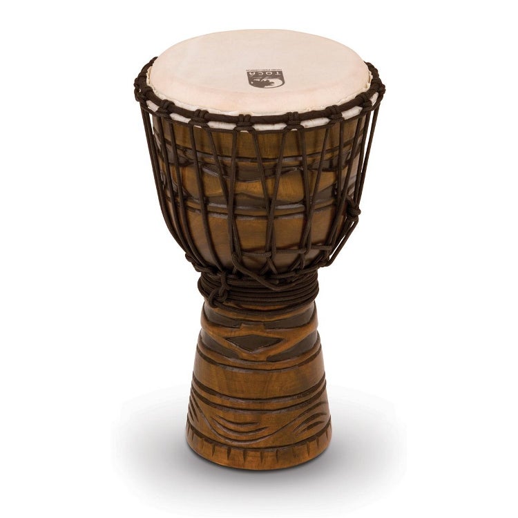Toca TODJ-8AM 8 inch Origins Series Djembe African Mask