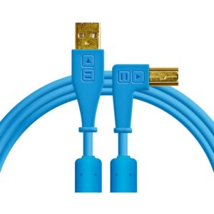 Chroma Cables USB-A To USB-B 1.5m Blue Angled