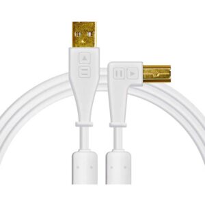 Chroma Cables USB-A To USB-B 1.5m White Angled