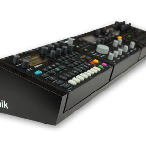 Fonik Audio Stand For 2 X Elektron Digitone/Digitakt + Analog Heat MK1/MK2 (Black)