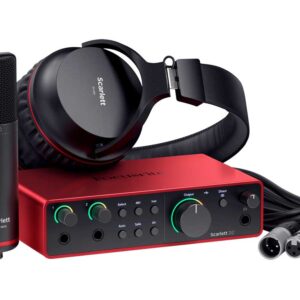 Focusrite Scarlett 2i2 Studio Pack MK4