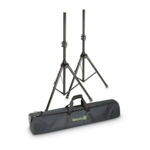 Gravity SS 5211 B Speakerstatievenset Inclusief Draagtas