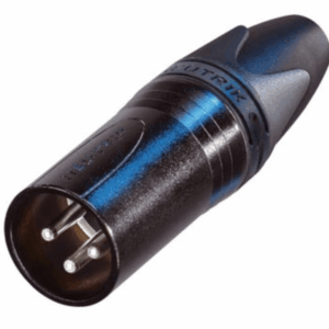 Neutrik NC3MXX-BAG XLR Connector 3p Male Zwart