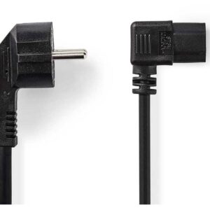 Nedis Stroomkabel Schuko Haaks 3m