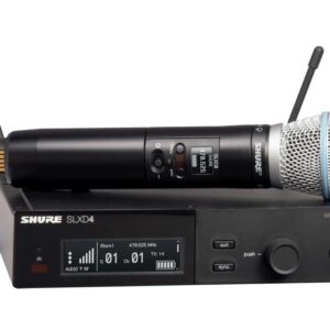 Shure SLX-D Handzender Systeem Met Beta87/A BE