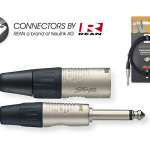 Stagg NAC6PXMR Jack Naar XLR Kabel