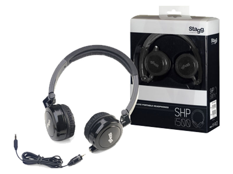 Stagg SHP-I500 BKH Mobiele Headphone Black