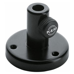 K&M 23855 Table Flange Black