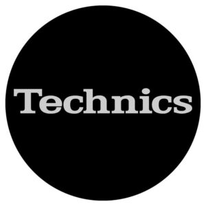 Technics Slipmat Set Black/Silver Logo
