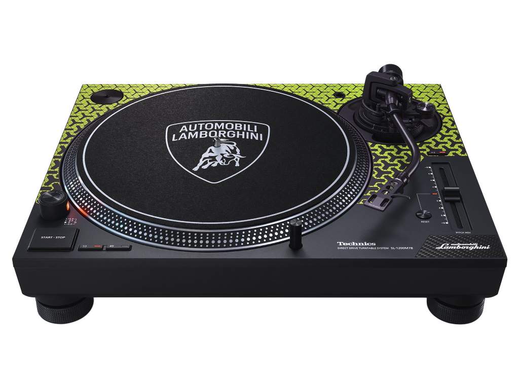 Technics SL-1200M7B Lamborghini Green