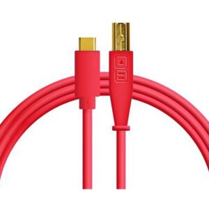 Chroma Cables USB-B To USB-C 1.5m Red