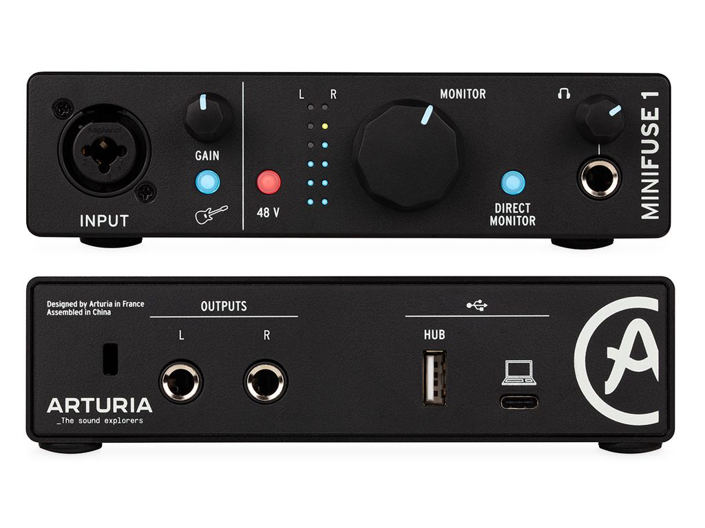 Arturia MiniFuse 1 Black