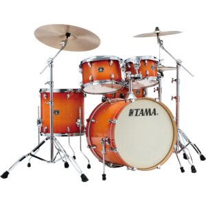 Tama CL50R+H-TLB Superstar Classic Tangerine Lacquer Burst 5d. drumstel met hardwarepakket