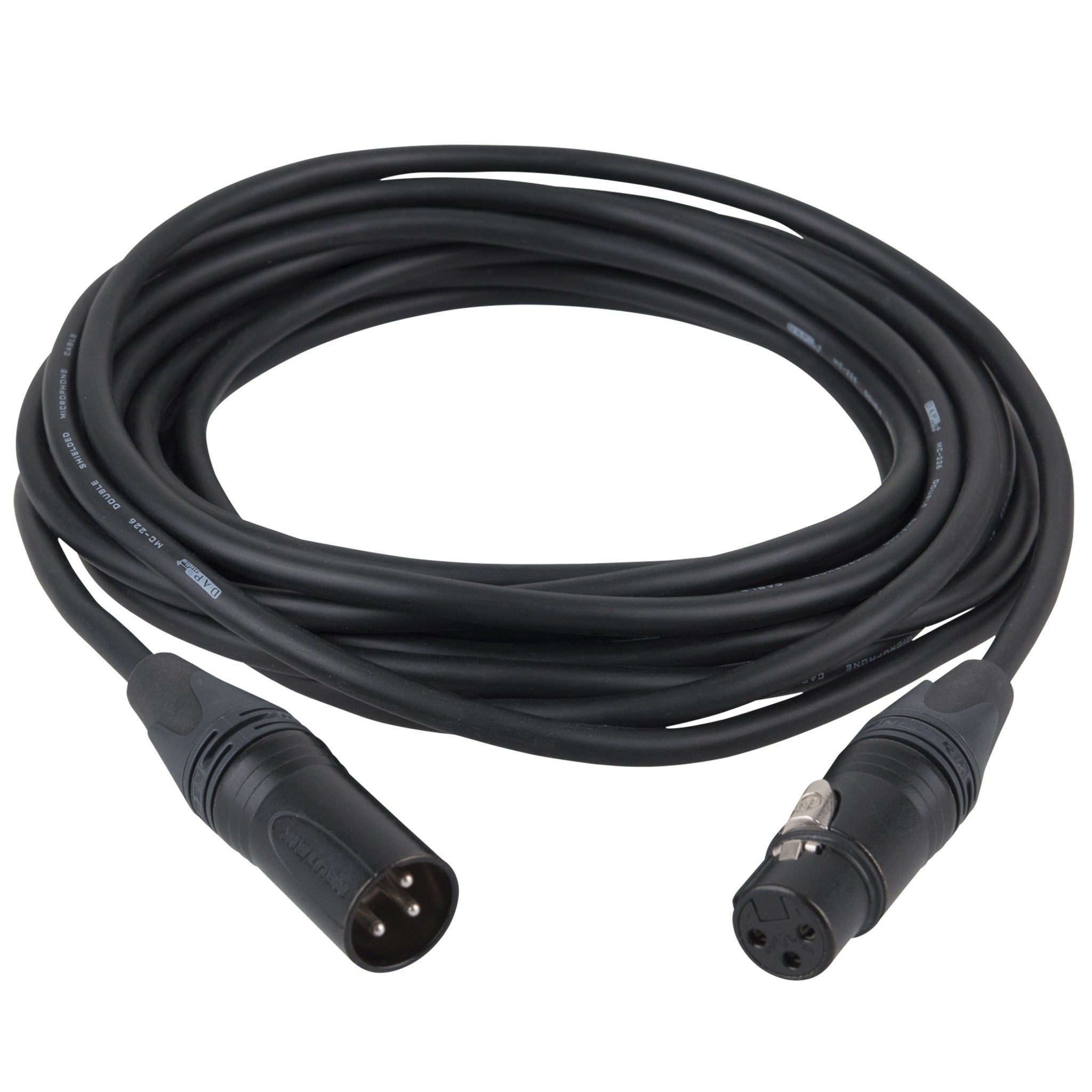 DAP FL72 XLR kabel M-F met Neutrik XX-serie 10 meter