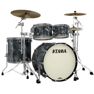 Tama MR42TZUS-CCL Starclassic Maple Charcoal Swirl 4d. shellset Smoked Black Nickel hardware