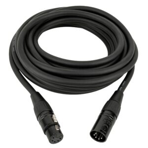 DAP FL86 DMX-kabel XLR 5-pins M-F 6 meter