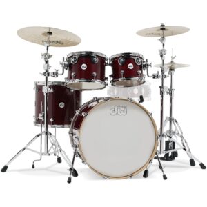 DW Drums DDLG2214CS Design Series Maple Cherry Stain 4d. shellset
